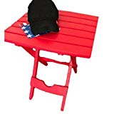 GT Side End Table Plastic Contemporary Unique Folding Design Indoor Outdoor Home Living Room Sofa Kitchen Square Furniture & Ebook By Easy2Find. For Sale
