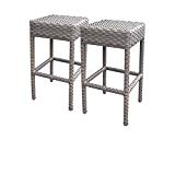 TK Classics Oasis 2 Piece Backless Barstools, Grey Stone Review TK Classics Oasis 2 Piece Backless Barstools, Grey Stone Review