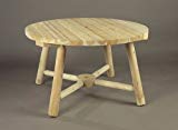 Rustic Natural Cedar Furniture 4′ Round Umbrella Table (28″ H) – 2016 Design Rustic Natural Cedar Furniture 4′ Round Umbrella Table (28″ H) – 2016 Design