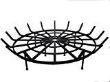 Cheap B & M SALES Round Spider Grate for Outdoor Fire Pit (34″ Diameter 6″ Legs)