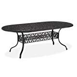 Home Styles Floral Blossom Oval Dining Table, Charcoal Review Home Styles Floral Blossom Oval Dining Table, Charcoal Review