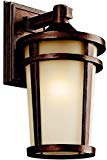 Kichler 49072BST Atwood Outdoor Wall 1-Light, Brown Stone