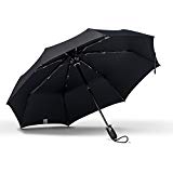 ShedRain Stratus Collection Dualmatic Auto Open/Auto Close Compact Umbrella – Matte Black TPR Grip Review