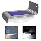 Cheap 16 LED solar garden security lamp motion sensor led light power waterproof outdoor