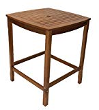 Outdoor Interiors Square Bar Height Dining Table Review