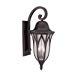 Acclaim 39822ABZ Milano Collection 3-Light Outdoor Light Fixture Wall Lantern, Architectural Bronze