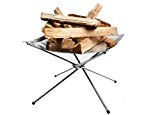 Cheap Mini-Factory Camp Fire Mesh Pit, Lightweight Portable Stainless Fire Stand Outdoor Garden Backyard Fireplace