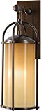 Feiss OL7601HTBZ Dakota Outdoor Patio Lighting Wall Lantern, Bronze, 1-Light (8″W x 21″H) 150watts
