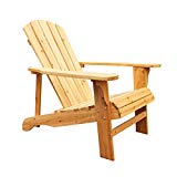 California Patio All Wood Single Adirondack Chair For Sale