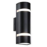 Outdoor Wall Light in D Shape with Aluminum Modern Wall Sconce Black Water Proof Wall Mount Light Suitable for Garden & Patio XiNBEi-Lighting XB-W1112-BK Outdoor Wall Light in D Shape with Aluminum Modern Wall Sconce Black Water Proof Wall Mount Light Suitable for Garden & Patio XiNBEi-Lighting XB-W1112-BK
