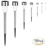 ONSON Solar Light,ICEBBANG Outdoor Solar Path Lights for Lawn/Path/Patio/Deck/Driveway/Garden(16 Pack)