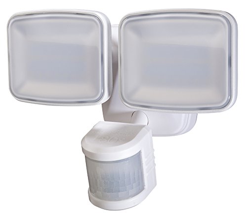 Heath Zenith HZ-5831-WH LED Activated Security 2100 Lumen Light Output and 180 Degree Motion Detection Zone up to 70 ft, White Review
