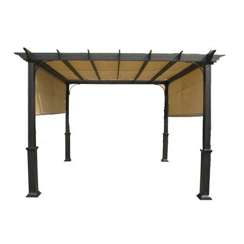 Cheap Garden Winds OPEN BOX Replacement Canopy Top Cover for 10 FT Deluxe Pergola – RipLock 500