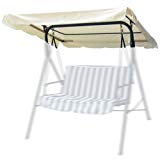 CHIMAERA 6.37 Foot Outdoor Patio Swing Canopy Replacement (Ivory) CHIMAERA 6.37 Foot Outdoor Patio Swing Canopy Replacement (Ivory)