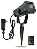 Premium Outdoor Waterproof Laser Projector Light- Moving RGB 20 Patterns- with RF Remote Control & Timer, Perfect for Lawn, Party, Garden Decoration