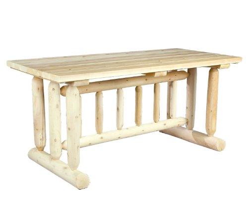 Cedarlooks 020021C Log Harvest Family Dining Table