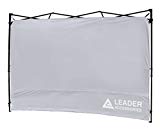 Leader Accessories 10 x 10 ft Instant Canopy Side Wall Canopy Sun Wall (Silver)