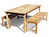 Windsor’s Premium Indonesian Plantation Grade A Teak,71″x35″ /68lbs Rectangular Table w/2 59″ Benches, Seats 6 , 5 Yr Wnty, World’s Best Outdoor Furniture, Teak Lasts A Lifetime! Review Windsor’s Premium Indonesian Plantation Grade A Teak,71″x35″ /68lbs Rectangular Table w/2 59″ Benches, Seats 6 , 5 Yr Wnty, World’s Best Outdoor Furniture, Teak Lasts A Lifetime! Review