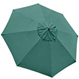 Cheap Green 9ft Outdoor Patio Umbrella Replacement Top Canopy Cheap Green 9ft Outdoor Patio Umbrella Replacement Top Canopy