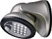 LIGHT IT! By Fulcrum, 16-LED Motion Sensor Security Light, Battery Operated, Silver