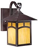 Vaxcel One Light Outdoor Wall Light TL-OWD070EB One Light Outdoor Wall Light