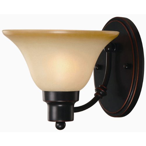 Cheap Hardware House Bristol Series 1 Light Oil Rubbed Bronze 7-1/4 Inch by 7-3/4 Inch Bath / Wall Lighting Fixture : 16-7147