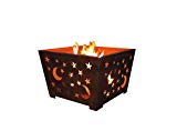 Esschert Design FF1004 Star and Moon Fire Basket For Sale