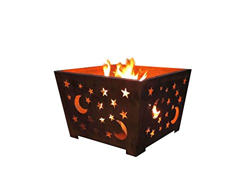 Esschert Design FF1004 Star and Moon Fire Basket For Sale
