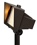 Cheap Hinkley Lighting 1521BZ T4 Flood Light with Frosted Lens 50 Watt Maximum, Bronze