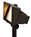 Hinkley Lighting 1521BZ T4 Flood Light with Frosted Lens 50 Watt Maximum, Bronze