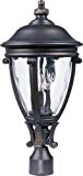 Maxim Lighting 41421 Camden VX Outdoor Pole/Post Mount Lantern, Golden Bronze Finish, 11 by 23-Inch