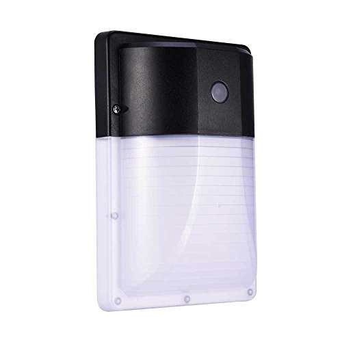 26W LED Wall Pack Light 3000LM IP65 Waterproof Dusk-to-Dawn Photocell Sensor Outdoor Security Lighting for Stairways Walkways Driveways (26W)