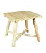 Cedarlooks 1100135 Log Square Dining Table, 37-Inch