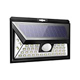 Solar Lights Outdoor, CREATESTAR 40 LED Security Light with Motion Sensor 270°Wide Angle, IP65 Waterproof, Super Bright Wall Lights for Patio, Garage, Deck, Yard (1 Pack) Review