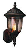 Design House 512293 Stratford 1 Light Indoor/Outdoor Wall Light, Weathered Bronze For Sale