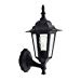 Livex Lighting 7606-04 Outdoor Wall Lantern with Clear Flat Glass Shades, Black
