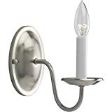 HomeStyle HS21006-09 HS21010-09 1-Light Wall Bracket, Brushed Nickel Review