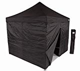 Impact Canopy 10 x 10 Pop Up Canopy Tent, Straight Leg Shelter, Commercial Grade Aluminum Frame, Roller Bag, Black Review