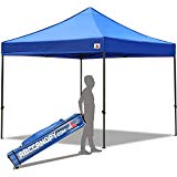 ABCCANOPY Pop up Canopy Tent Commercial Instant Shelter with Wheeled Carry Bag, 10×10 FT Blue For Sale