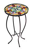 Tiffany-Inspired Floral Side Table Tiffany-Inspired Floral Side Table