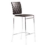 Cheap Zuo Criss Cross Counter Chair, Black (Set of 2) Cheap Zuo Criss Cross Counter Chair, Black (Set of 2)