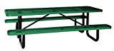 Lifeyard Deals of Week! Additional Christmas Outdoor Decoration, 8′ Rectangular Picnic Table, Expanded Metal, Green (96″ Long) For Sale Lifeyard Deals of Week! Additional Christmas Outdoor Decoration, 8′ Rectangular Picnic Table, Expanded Metal, Green (96″ Long) For Sale