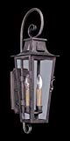 Cheap Troy Lighting French Quarter 2-Light Outdoor Wall Lantern – Aged Pewter Finish with Clear Glass