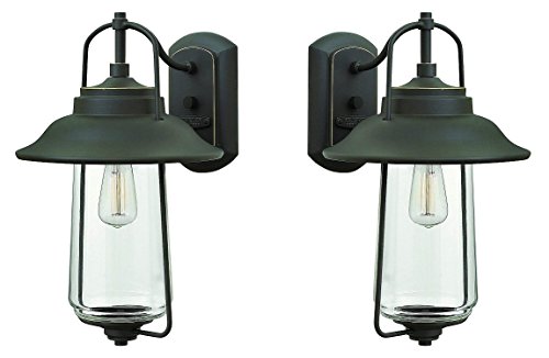 Cheap Hinkley 2864OZ Transitional One Light Wall Mount from Belden Place Collection in Bronze/Dark Finish (2 Pack)
