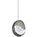 Modway Hide Outdoor Patio Swing Chair Without Stand, Gray White
