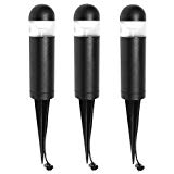 3 Pack Malibu 8301-9300-03 Bollard Lights, 20 watt, Cast Metal, Landscape Pathway Lights, Black BY MALIBU DISTRIBUTION 3 Pack Malibu 8301-9300-03 Bollard Lights, 20 watt, Cast Metal, Landscape Pathway Lights, Black BY MALIBU DISTRIBUTION