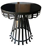 Pangaea Home and Garden Flat Iron Base Side Table Pangaea Home and Garden Flat Iron Base Side Table