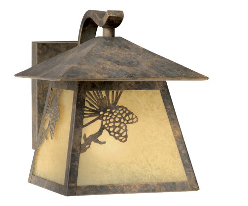 Vaxcel One Light Outdoor Wall Light OW50573OA One Light Outdoor Wall Light
