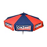 Heininger 9 foot Wood Cinzano Vinyl Umbrella – Market Style Review