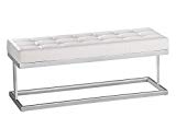 Sunpan Modern Viceroy Bench, White Review Sunpan Modern Viceroy Bench, White Review